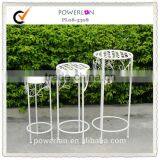 Waterproof Antique Tall Round Wedding Flower Stands (3pcs/Set) thumbnail-4