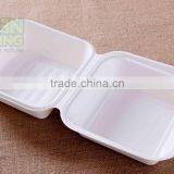 B004 Biodegradable 6.5 Inch Sugarcane Clamshell thumbnail-2