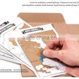 CT-595 The New Travel Journal Map Including Eight Tourism Map Paper TRAVELOGUE Tour Player Map