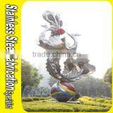 Outdoor Sculpture Stainless Steel Garden Sculpture Metal Sculpture Stands thumbnail-1