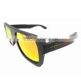 Black Ebony Frame Wood Sunglasses Oem Laser Engraving Logo Wooden Frame Glasses thumbnail-2