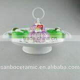 Colored Mini Cake Stand in High Fashion and Quality, Metal White Cake Stand thumbnail-1