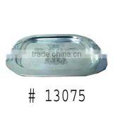 Square Embossed Metal Charger Plate thumbnail-1