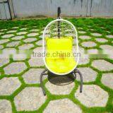 PE Rattan Egg Swing Chair For Outdoor
