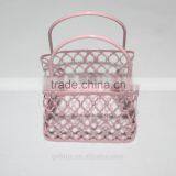 Small Metal Wire Handbag Basket thumbnail-3