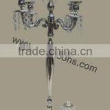 ALUMINIUM CANDELABRA 5 LIGHT FOR WEDDING DECORATION thumbnail-1