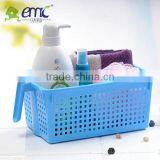 Bathroom With Handle Plastic Storage Basket thumbnail-1