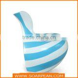 Commercial Furniture Hotel Furniture Fiberglass Hotel Chair thumbnail-4