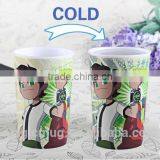 Food Grade Safe Custom Printed Single Wall Plastic Cup thumbnail-3