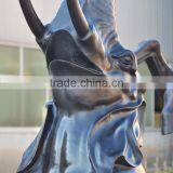 High Quality Metal Craft Bronze Standing Elephant Fountain Statue thumbnail-5