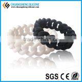 Twist Shape Silicone Fashion Wirstband, Sample Free Bracelet thumbnail-3