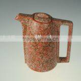 Promotional Colorful Ceramic Water Kettle With Rectangular Handle thumbnail-1