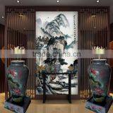 Elegance Fiber Glass Vase Water Fountain thumbnail-5