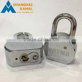 65mm/75mm Standard Hardened Shackle Round Steel Padlock With 3 Keys thumbnail-1