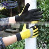 NMSAFETY New Fashion Synthetic Leather Mechanic Gloves With Magic Buckle thumbnail-1