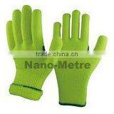 NMSAFETY Hi-Viz Yellow Reinforce Glove