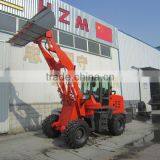 HZM 1.8ton Articulated Loader Zl18 With CE thumbnail-4