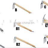 Garden Tool--Stainless Steel Hoe With Solid Wood Handle thumbnail-3