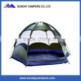 7.9mm Fiberglass Poles Unique Camping Tent Waterproof 6 Person thumbnail-5