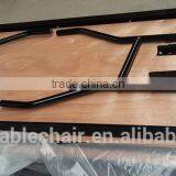 High Quality 6ft Plywood Folding Table With Iron Suppport Popular in New Zealand for Sale thumbnail-2