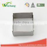 WCL150 Adjustable Stainless Steel Square Frame Mould Mold Cake Ring 5cm Height (extends From 9x9cm/3.5 Inch to 15x15cm/5.9 Inch) thumbnail-2