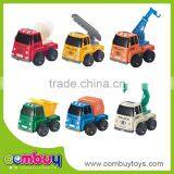 Most Popular Plastic Friction Set Mini Concrete Pump Truck Model Toys thumbnail-1