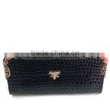 Europe Fancy Trendy Long PU Leather Ladies Wallets and Purses thumbnail-2