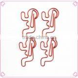 Office Stationery Human Shaped Paper Clip Metal Wire Clip Gifts thumbnail-2