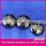 Fashion Design Eco-friendly Embossed Logo Buttons for Baby Sweaters