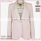 Fancy Tailor Formal/office Wear Ladies Top With Single Buttoned thumbnail-1