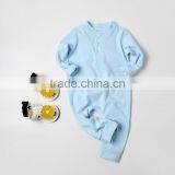 Wholesale Skin Friendly Blank Clothes Baby Girl Sleepwear Romper thumbnail-3