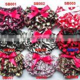 Wholesale Children Stain Underwear Ruffle Panties Baby Panties Bloomer Rand Baby Clothes With Bow thumbnail-1