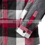 Oem Factory Fleece Men Plaids Jacket thumbnail-4