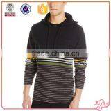2016 Men Fashion Stripe Long Sleeve t Shirt With Hood thumbnail-3