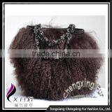 CX-H-04D New Products Mongolian Fur Ladies Elegance Handbags thumbnail-6