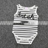 High Quality Baby Kids Online Clothing Store Plain Check White Rompers thumbnail-1
