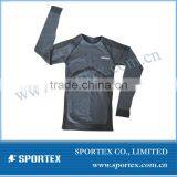 2013 OEM New Design Men's Compression Shirts / High Quality Seamless Base Layer/Seamless Sportswear thumbnail-1