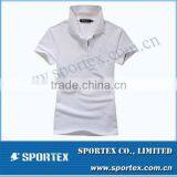 100% Cotton Women's Polo Shirt / Short Sleeve Cotton Polo Shirt for Women/ Golf Shirt for Ladies thumbnail-1