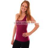 Plain Ribbed Wholesale 100 Cotton Stringer Tank Top for Women thumbnail-6