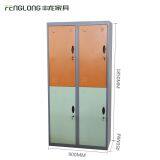 Луoyang Fenglong Дешевые раздевалки. 4-дверные нержавеющие металлические шкафчики для хранения с замками thumbnail-2