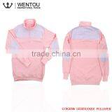 New Arrival Quarter Zip Blue Monogram Seersucker Pullover thumbnail-1