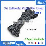 3M Reflective Safety Sneaker Shoelaces - Fashion 3M Reflective Flat Shoe Laces Running Shoestrings - Provide Custom Service thumbnail-2