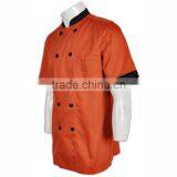On-Time Shipment Red Color Chef Kitchen Uniform thumbnail-2