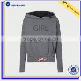 Girls Splicing Color Block Thick Warm Autumn Winter Hoodie thumbnail-2