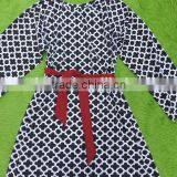 Mom and me Dress Clothes Party Clothes Sets Long Sleeves Dress me and Mom Machting Dress thumbnail-6