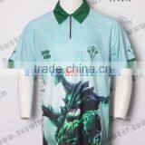 Sublimated Design Your Own Dart Shirt Printing Dri Fit Dart Top Wear thumbnail-4