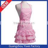 Hot Sale Pink Canvas Cooking Apron thumbnail-1
