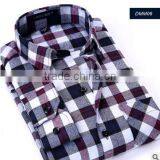 Latest Shirt Designs for Men 2015 Western Plaids Hot Sale Long Sleeve Slim Fit Beautiful Shirt for Boy thumbnail-1