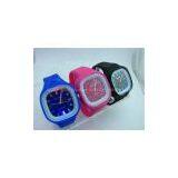 Glow in the Dark Quartz Silicone Jelly Watch thumbnail-2