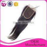 Top Grade Virgin Brazilian Hair Closure, Free Parting Lace Closure, Virgin Hair Bundles With Lace Closure thumbnail-4